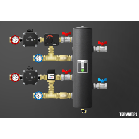 Sprzęgło hydrauliczne z grupami pompowymi - ZMST06