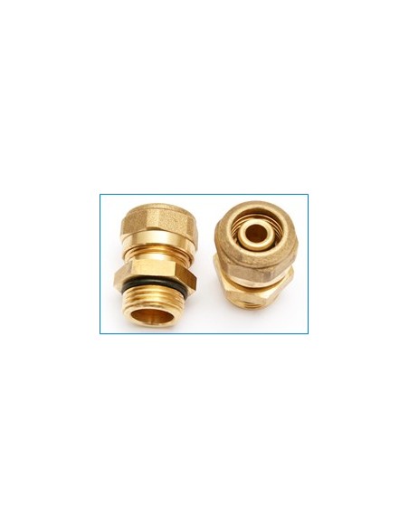 Złączka nyplowa do rury tworzywowej pex z uszczelnieniem ringowym 16x2 – 1/2” (2szt)