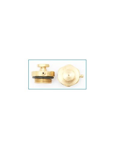 Odpowietrznik ręczny z uszczelnieniem stożkowym 1/2" (2szt)
