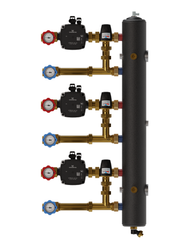 Sprzęgło hydrauliczne z grupami pompowymi - HSGT04
