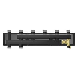 Rozdzielacz izolowany do grup pompowych ze sprzęgłem 3 sekcje