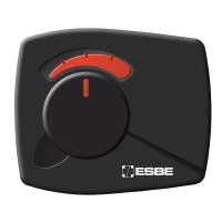 Siłownik elektryczny ESBE ARA 661 - sterowanie 3 punktowe   