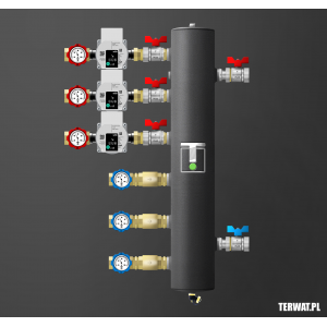Sprzęgło hydrauliczne z grupami pompowymi - ZMS000