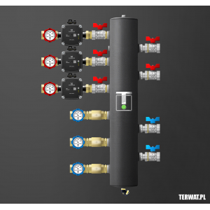 Sprzęgło hydrauliczne z grupami pompowymi - ZMS000