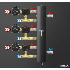 Sprzęgło hydrauliczne z grupami pompowymi - ZMSS04