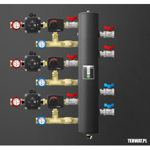 Sprzęgło hydrauliczne z grupami pompowymi - ZMSS04